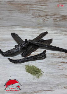 Domácí sušené hranolky z vepřových jatýrek se šantou kočičí (40g)