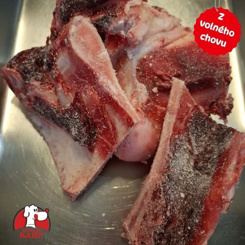 Farmářské hovězí kosti – řezané (2,5-3,2 kg)
