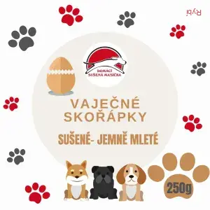Domácí vaječné skořápky (250g)