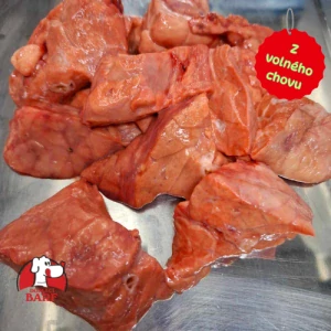 Farmářská telecí a hovězí plíčka – krájené kousky (500g)