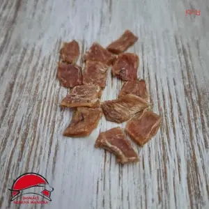 Domácí sušené lupínky z krůtího prsíčka cca 200 ks (50g)