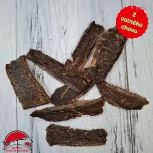 Domácí sušené hovězí steaky - Hanger cca 40 ks(40g)
