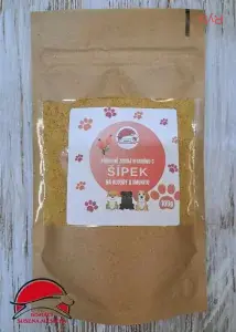 Šípek mletý (100g) – Výborný pro detoxikaci těla, zdravé kosti a klouby