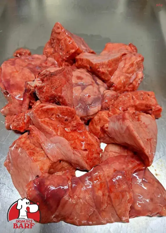 Farmářská vepřová a selečí plíčka – malé kostky (500g) 