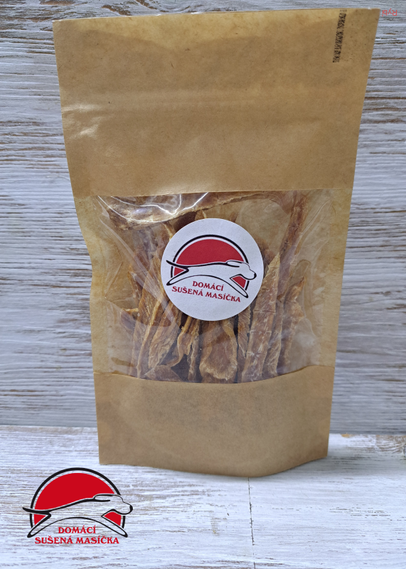Domácí sušené hranolky z krůtího prsíčka cca 32 ks (40g)