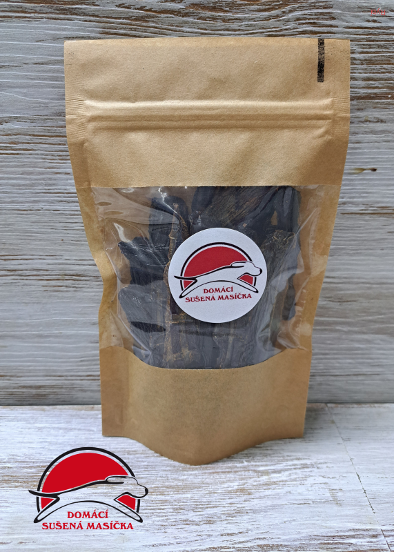 Domácí sušené hranolky z vepřového jatýrka (50g)