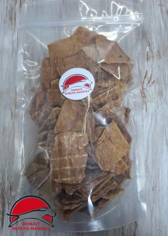 Domácí sušené keksíky z hovězího vemínka (250g) 