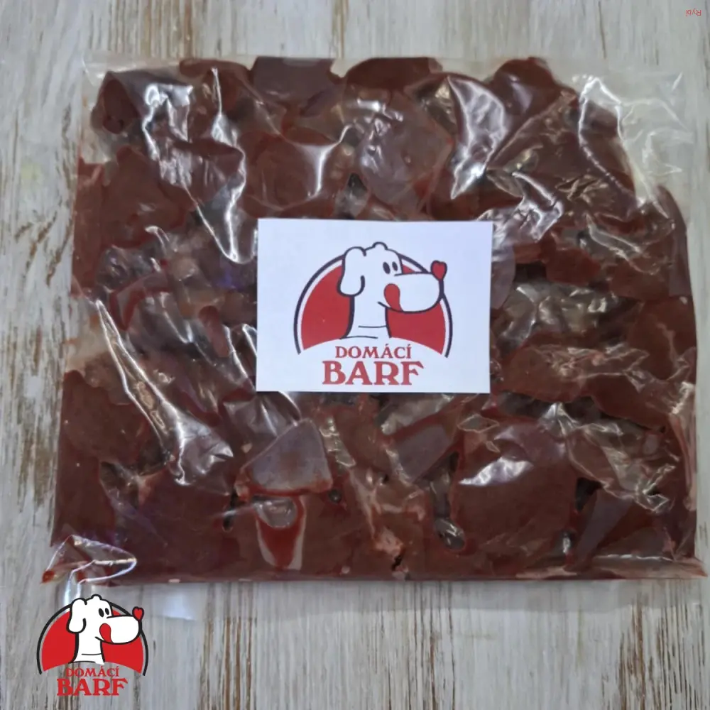 Farmářská hovězí játra – krájené kousky (500g)
