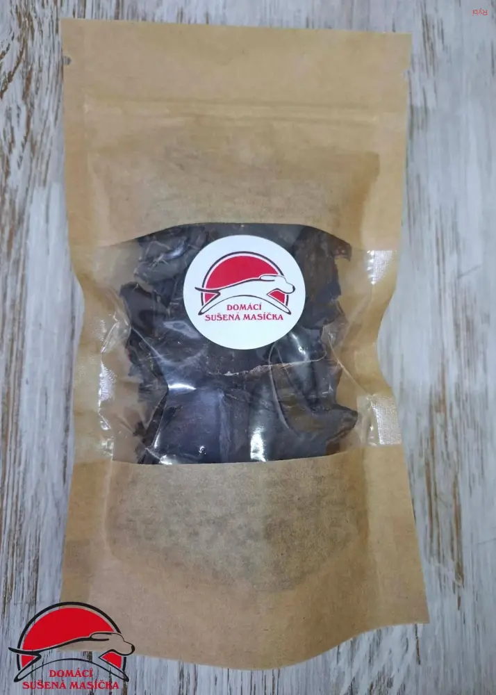Domácí sušené jerky z Telecího srdíčka cca 48 ks(70g)