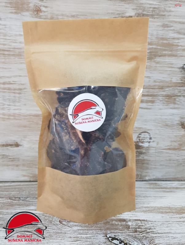 Domácí sušené dukáty ze srnčí kýty cca 36 ks (40g)