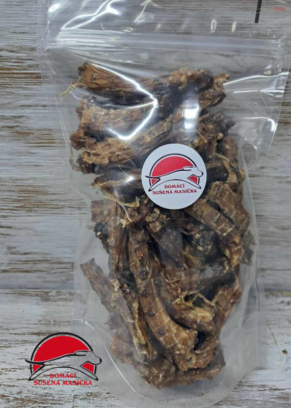 Domácí sušené kuřecí krčky (350 g)