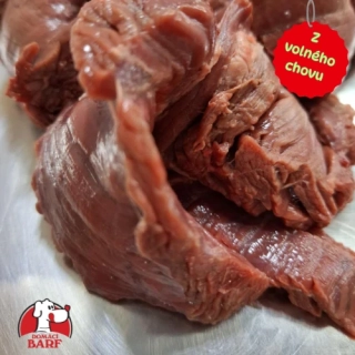 Farmářská libová svalovina z mladého býčka - krájená na kostky(800g)
