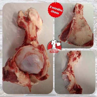 Farmářské hovězí kosti – kusové (1,1-2,5 kg)-kloubové, lopatkové