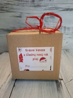 Vánoční krabička - Keksíky z hovězího vemínka(90g)